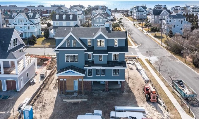 Admiral Estates House | Beautiful BRAND NEW home with Ocean views, an in-ground pool, and an elevator.