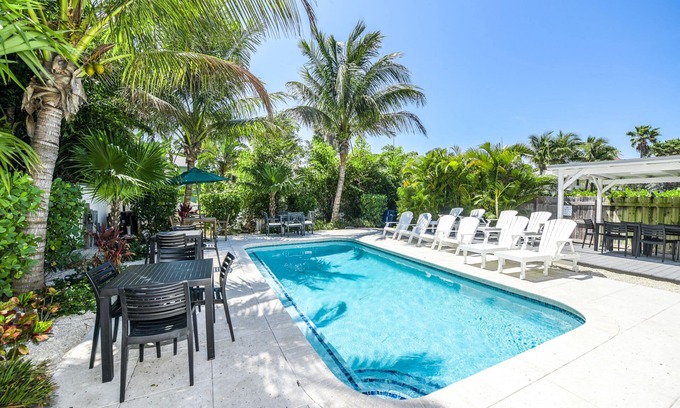 Anna Maria Villa | Beautiful Bungalow with Pool and Bay Views!