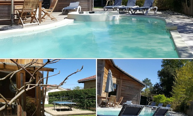 Azur Villa | Beautiful family villa fully equipped, swimming pool, jacuzzi