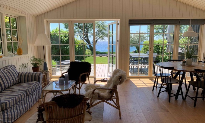 Ronne House | Beautiful holiday home, from 2021, with a lovely seaview