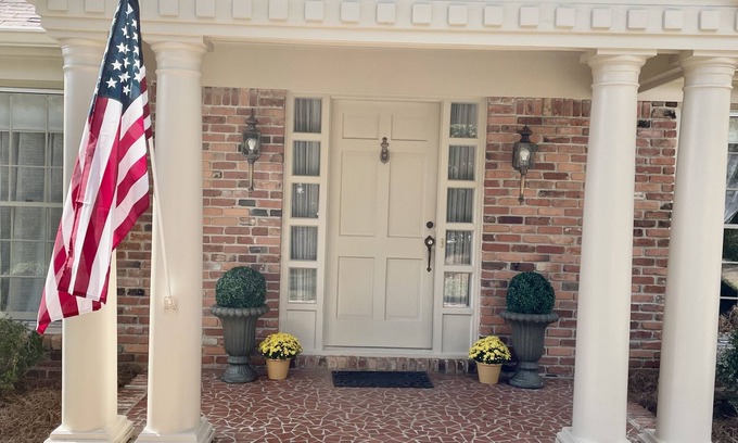 Covington House | Beautiful Home in Safe, Private Setting Only Blocks From the Square