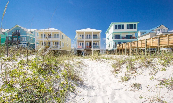 Gulf Shores House | Beautiful House Directly On The Beach! Private house with fantastic views.