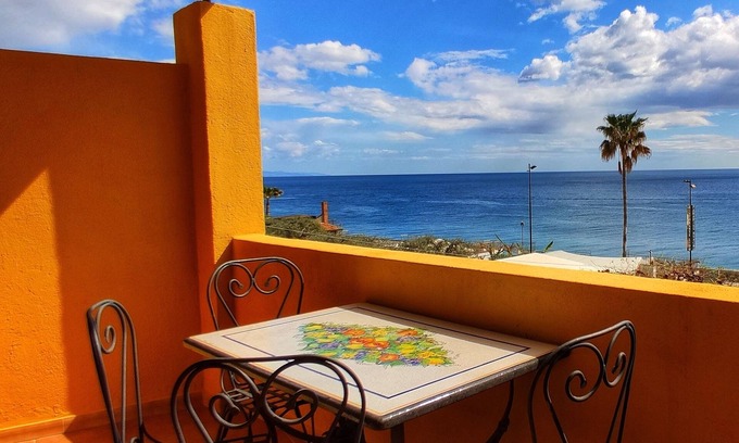 Letojanni House | Beautiful independent house, beach side, terrace with sea view
