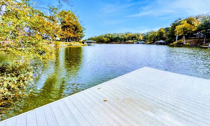 Cats Paw House | Beautiful Lakefront Lake Anna Views, Dock, Firepit