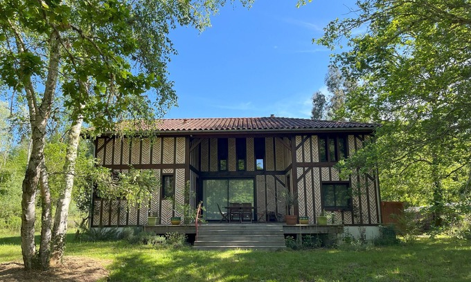 Levignacq House | Beautiful Landes architect's house in the heart of nature, close to the ocean