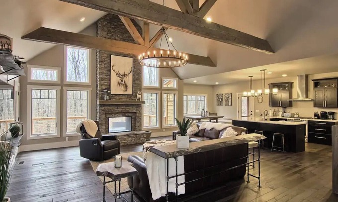 Boyne City House | Beautiful Mountain Home, Ski In/Ski Out & Golf within Boyne Mountain Resort