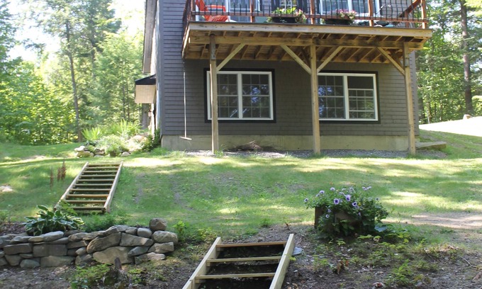 Abbot Cottage | Beautiful New Cottage On The Shores Of Piper Pond In Abbot Maine near Greenville