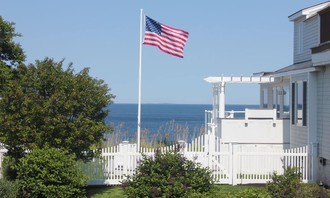 Hampton House | Beautiful Ocean Views from both levels! Walk to the Beach, & Dog Friendly!