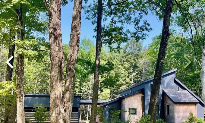 Monterey House | Beautiful, peaceful modern home in a wooded area with town beach lake access