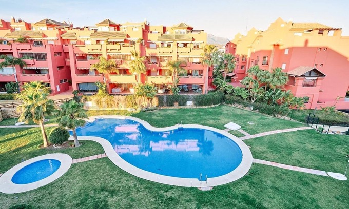 Torrox Costa House | Beautiful Penthouse Near the Beach with Sea View, Pool, Wi-Fi, A/C, Balcony & Terrace