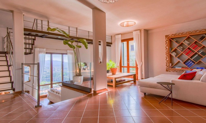 Margine Coperta-Traversagna Villa | Beautiful private villa for 9 people with A/C, WIFI, private pool, TV and balcony