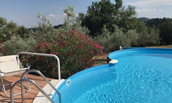 Montepulciano Villa | Beautiful private villa with WIFI, private pool, TV, patio, pets allowed and panoramic view