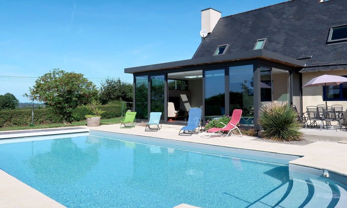 Cast House | Beautiful private villa for 6 people with WIFI, private pool, TV, terrace and panoramic view