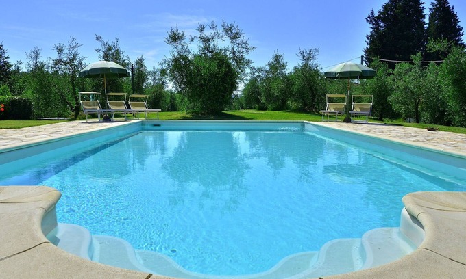 San Miniato Villa | Beautiful private villa for 8 people with WIFI, A/C, private pool, TV, terrace and panoramic view