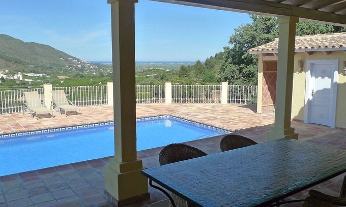 Adsubia House | Beautiful private villa for 6 guests with private pool, A/C, WIFI, TV, terrace and panoramic view