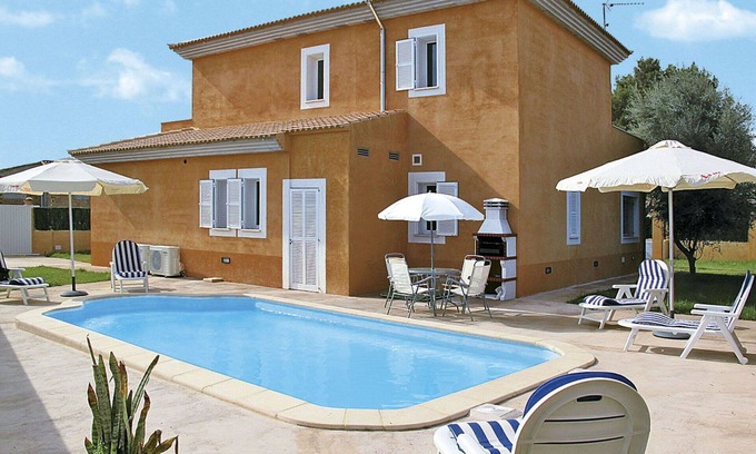 Sa Coma House | Beautiful private villa for 12 people with WIFI, A/C, private pool, TV and terrace