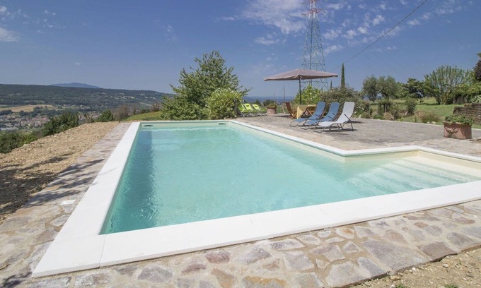 Montoro Villa | Beautiful private villa for 14 people with private pool, WIFI, TV, patio, panoramic view and par...