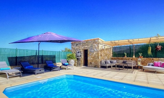 Calenzana House | Beautiful semi-detached villa of 115 m2, cosy and quiet.