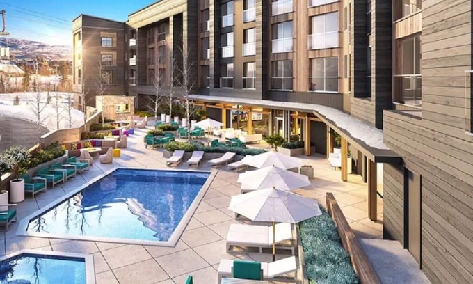 Park City Condo | Beautiful Ski-in/Ski-out Resort Studio sleeps 4