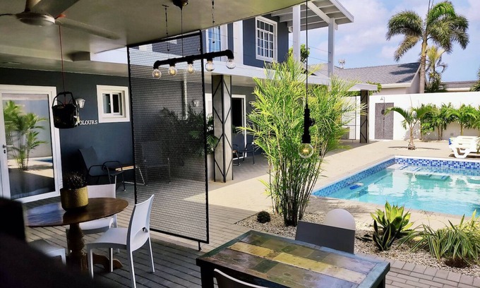 Cunucu Abao Apartment | Beautiful studio with pool, very close to Eagle Beach