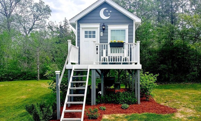 Holly RV Rental | Beautiful Treehouse Under The Stars Near Wolverine, Michigan