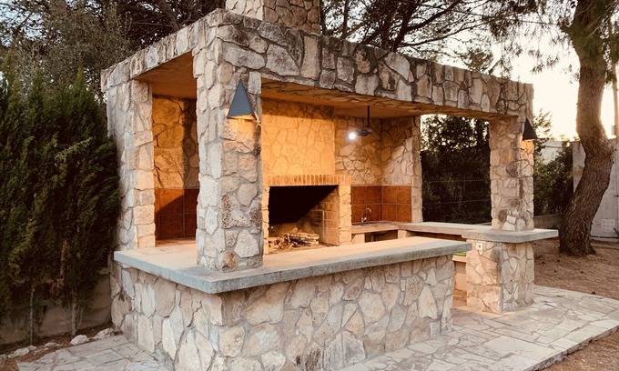 Les Tres Cales Villa | Beautiful villa for 7 people, private pool, fully air-conditioned