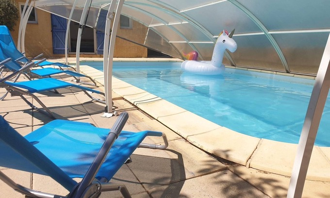 Millas House | Beautiful villa 10 people 4 bedrooms swimming pool