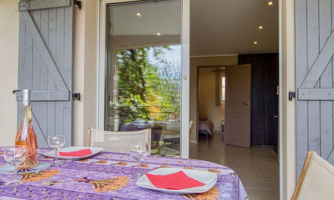Bauduen Villa | Beautiful villa for 4 guests with A/C, WIFI, TV, terrace and pets allowed