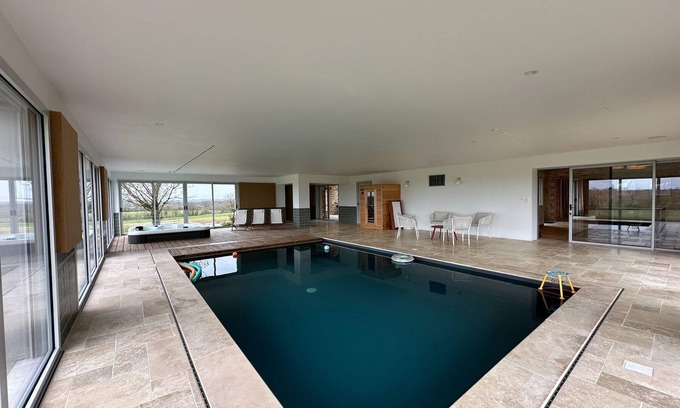 Sainte-Cecile House | Beautiful villa with indoor pool