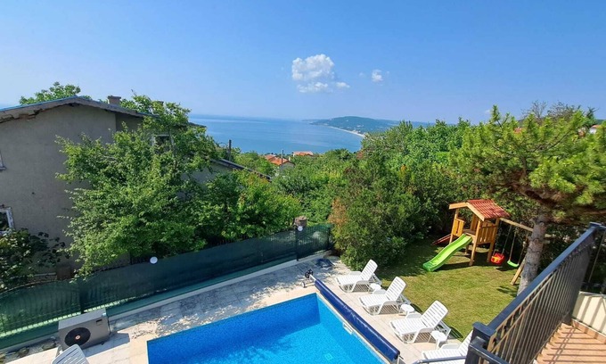 Balchik Villa | Beautiful Villa Sansara, Heated Pool,green Garden