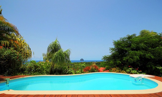 Le Diamant Villa | Beautiful villa with panoramic view (MQDI57)