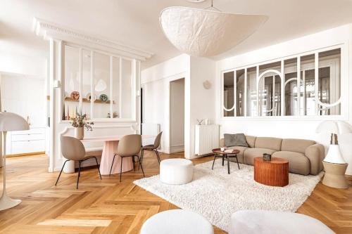 Jacquard - Prefecture Apartment | Beige Hospitalité - Apothéose Luxueux- 3 chambres - parking privé