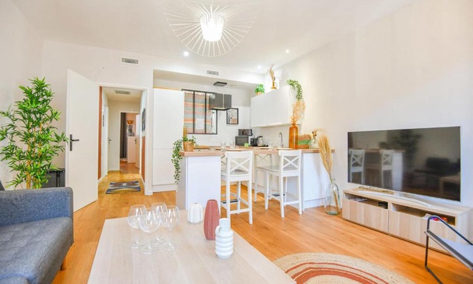 Vauban Apartment | Bel appart 2 ch clim à Vauban proche Vieux-Port