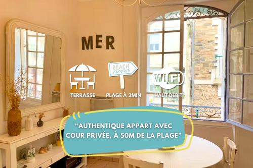 Les Sables d'Olonne Apartment | Bel appartement, 20m de la plage - Cour privée