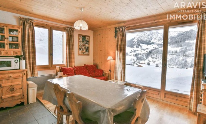Le Chinaillon Apartment | Bel appartement 2 chambres, terrasse ensoleillée, proche des pistes au Chinaillon - FR-1-391-132