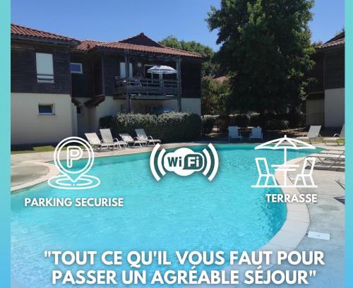 Aureilhan Apartment | Bel appartement T3 dans résidence 3* à 50 m du lac