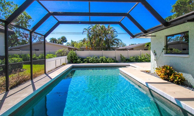 Golden Beach House | Bella Paradiso: Exquisite 5 BR Pool Home with Private Beach Access