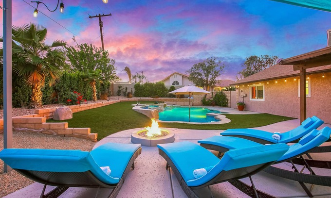 Bermuda Dunes House | Bermuda Palms: Pool, Spa, Arcade Game, Fire pit!