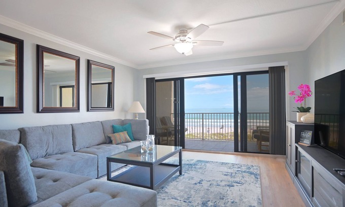 Cocoa Beach Condo | Best direct ocean view! Newly renovated condo w/pool