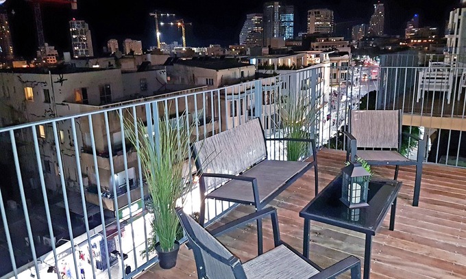 Tel Aviv City Center Apartment | Best location 2bd design apart TEL AVIV w/Safety room