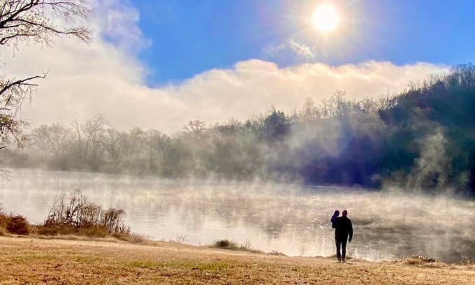 Norfork House | Big Red Lodge, Gatherings, Riverview, Wade-in River Access