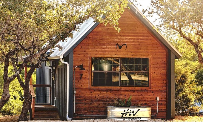 Dripping Springs House | Bird’s Eye, at Wanderin’ Star Farms