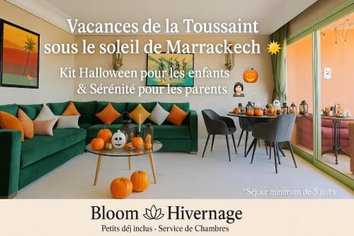 Hivernage Apartment | Bloom Hivernage - 2 Chambres - Petit déj Inclus - Services de chambres - Design - 2 Piscines - Balcon Végétal
