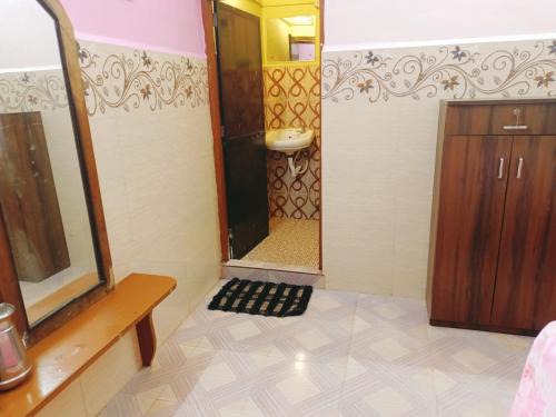 Mulgao Hotel | Blue building Service Apartments and kitchen Facility