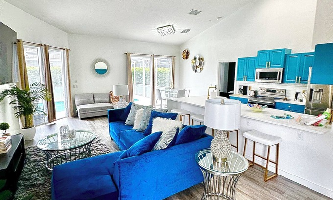 Tuscan Hills House | Blue Lagoon 7 MILES From Disney World