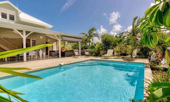 Le Vauclin Villa | Blue Palm - 5 * villa with pool and 4 bedrooms
