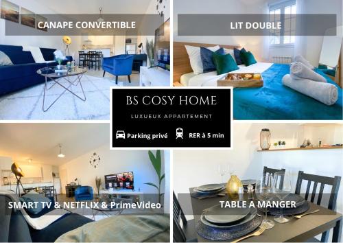 Corbeil-Essonnes Apartment | Blue Pearl - Parking - Gare RER à 5 min