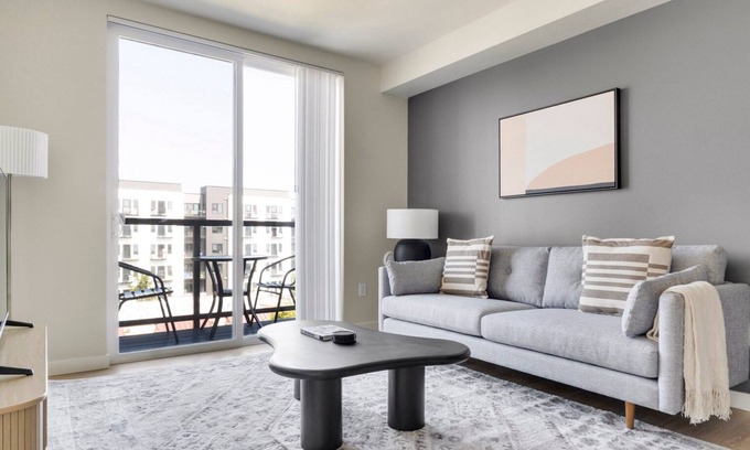 Meridian Park Apartment | Blueground | Meridian Park, balcony, nr Shoreline Park