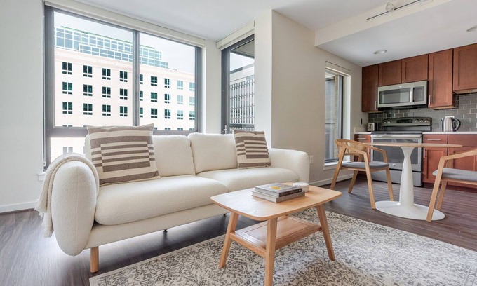 Ballston Apartment | Blueground | Virginia Sq, pool & w/d, nr parks