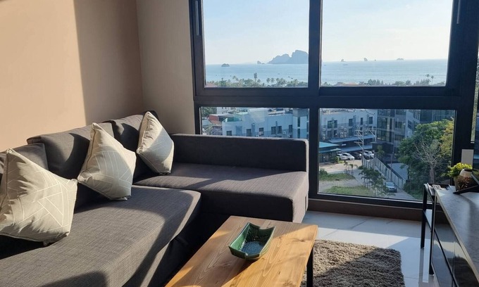 Ao Nang Apartment | BO403 - Seaview 1 Bedroom 2 Beds and big Balcony 300m Walk To Ao Nang Beach